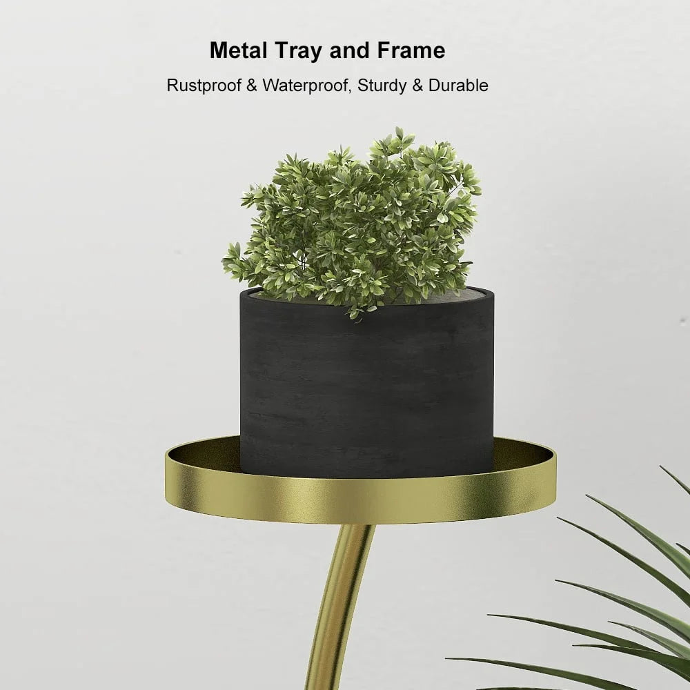 Tall Metal 3 Tier Plant Stand P1089