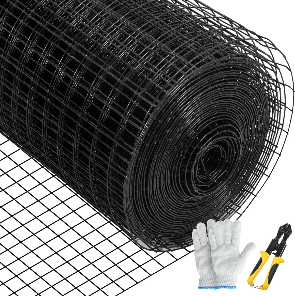 36x50' Vinyl Coated Welded Wire Fence 16 Gauge E6628
