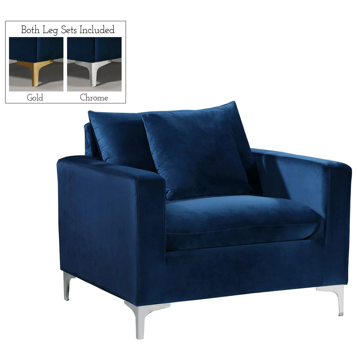 Pink Velvet Accent Chair X636167