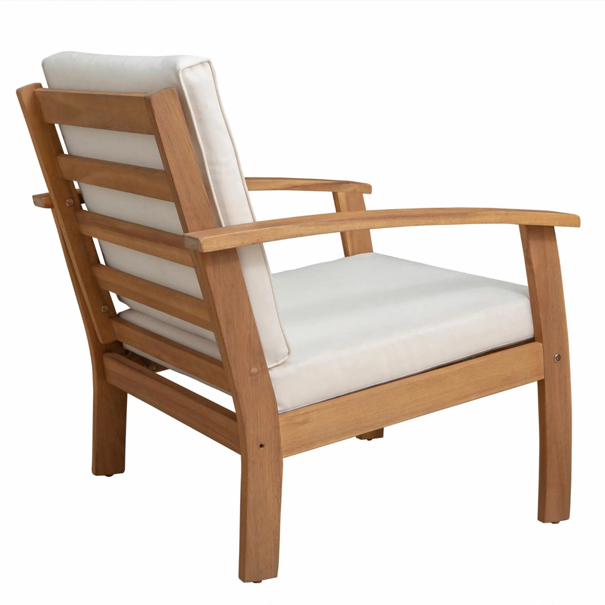 Wood Outdoor Lounge Chair F475473