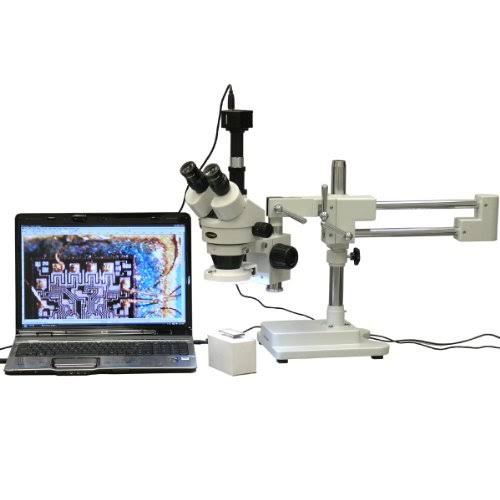 3.5X-90X LED Trinocular Zoom Stereo Microscope + 3MP Camera L2435