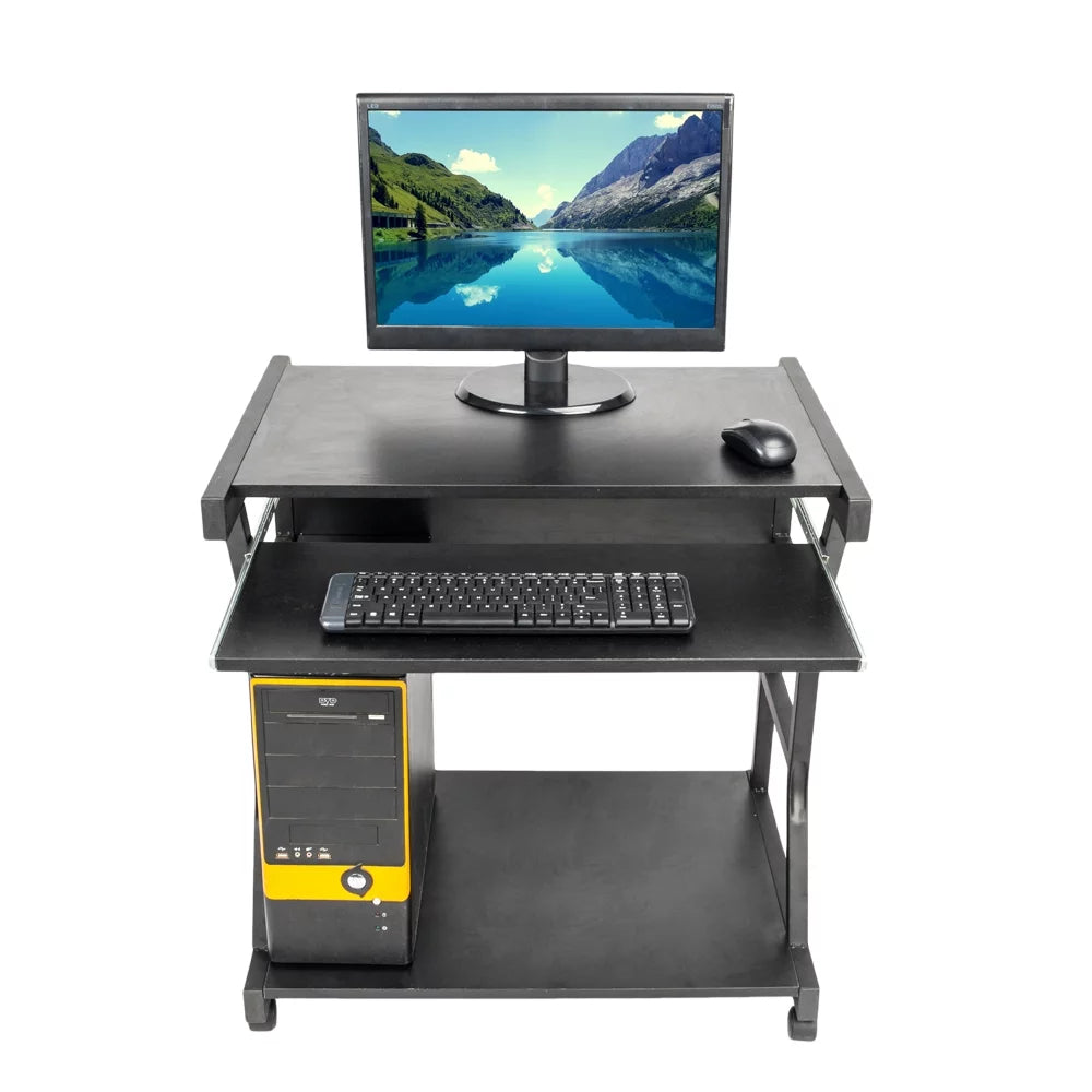 Moveable Computer Desk with Four Wheels O350629