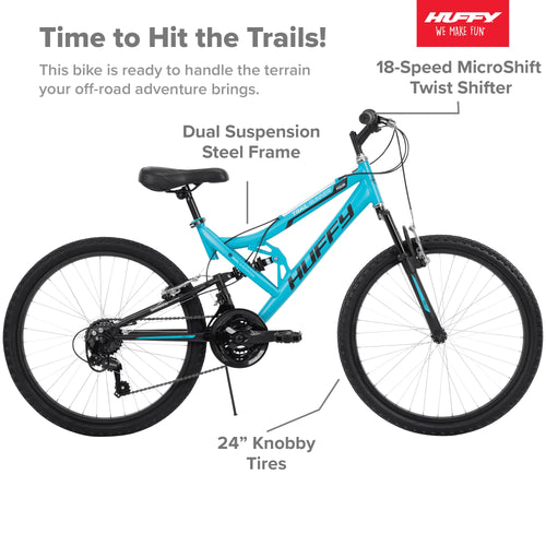24 Trail Runner Full Suspension Mountain Bikes I96635