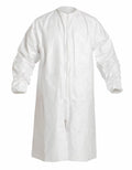 White Zipper Cleanroom Coat O700507