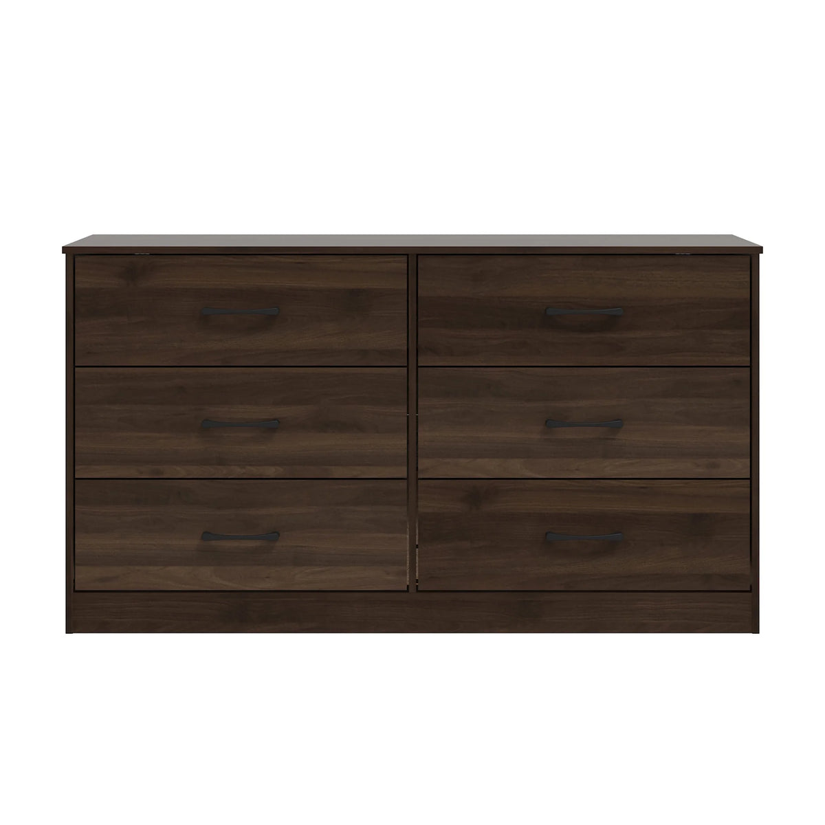 White 6 Drawer Dresser P853