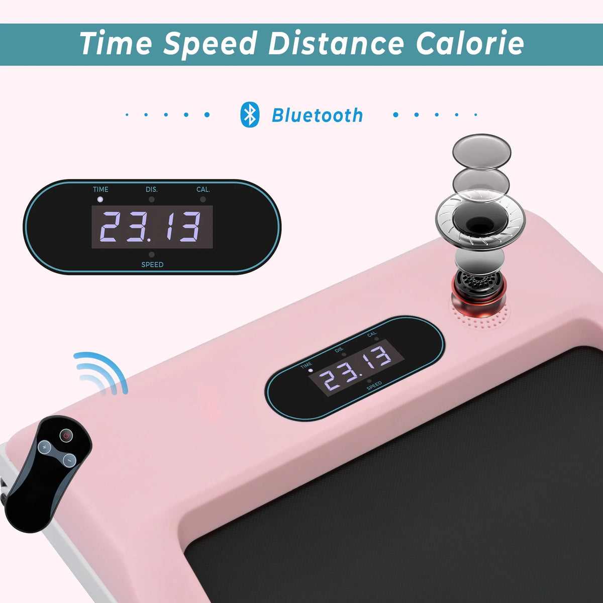 Portable Under Desk Walking Pad Treadmill with LED Display G4484