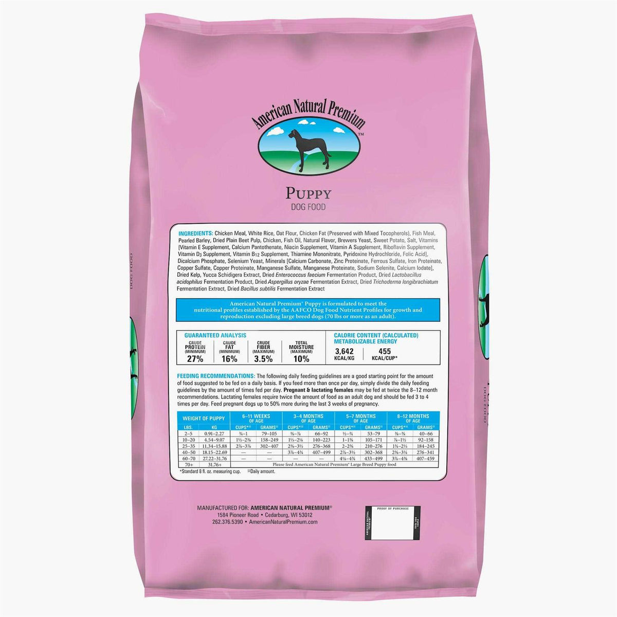 Premium Puppy Dry Dog Food J83400