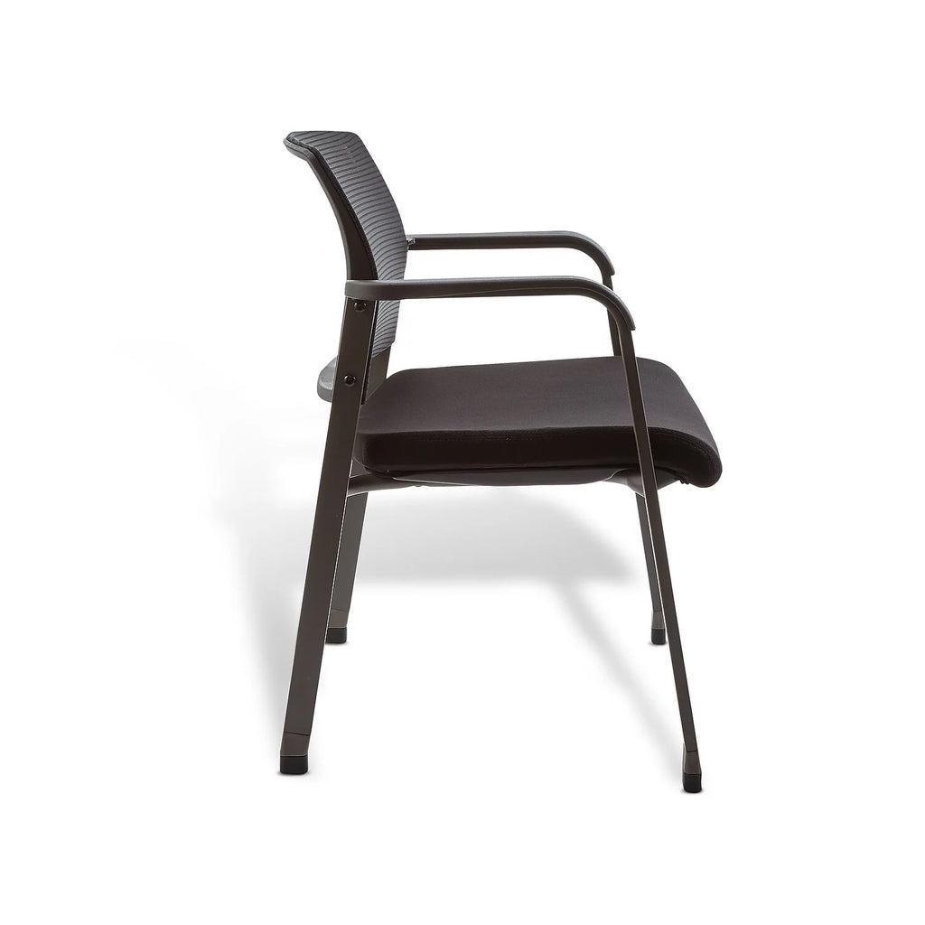 Black Mesh Guest Chair L15906