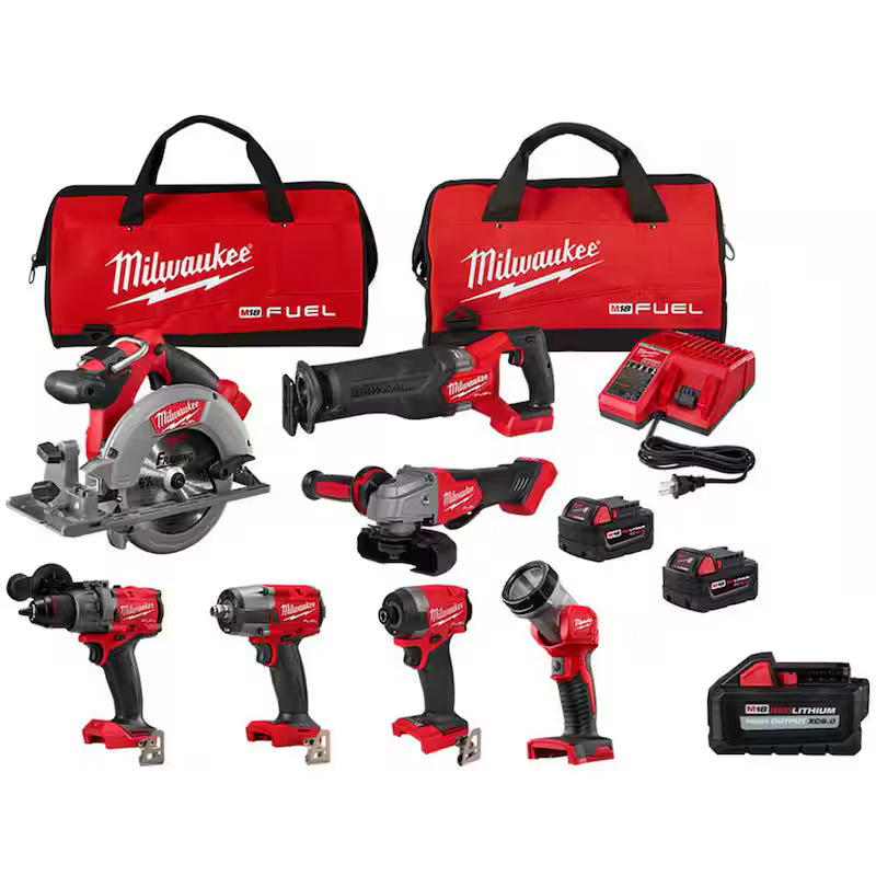 18-Volt Lithium-Ion Brushless Cordless Combo Kit (7-Tool) D266