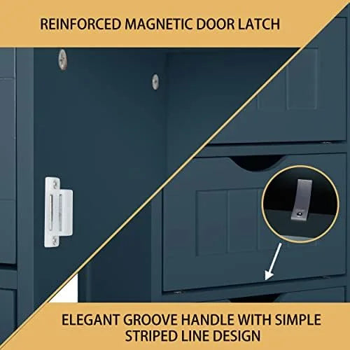 4 Drawer Freestanding Bathroom Cabinet C358071