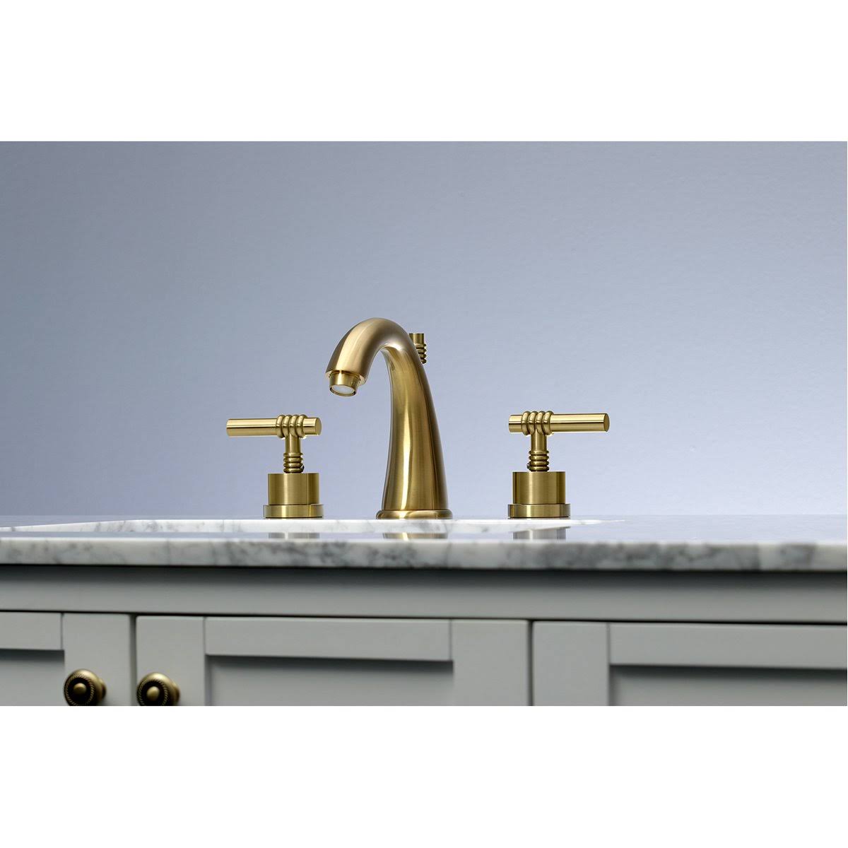 8-Inch Widespread Bathroom Faucet with Pop-Up Oil Rubbed Bronze I19985