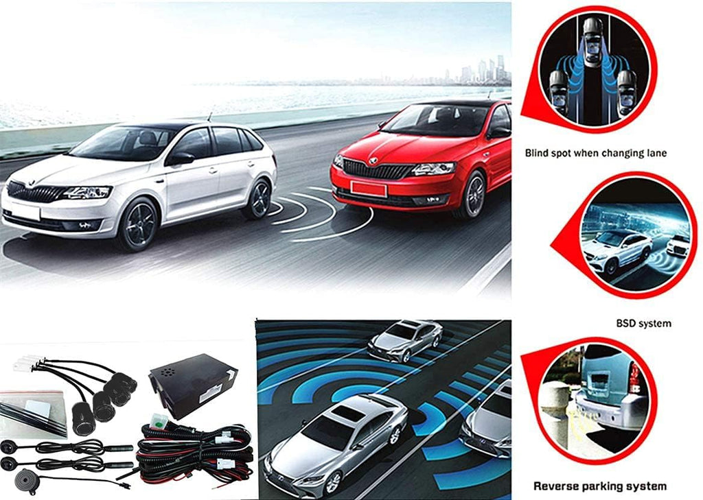 Ultrasonic Blind Spot Detection System with Reverse Parking System O850366