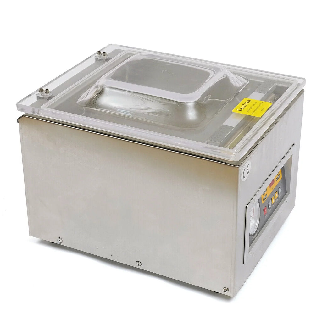 5.5L Commercial Tabletop Chamber Vacuum Sealer 120W 110V T296421