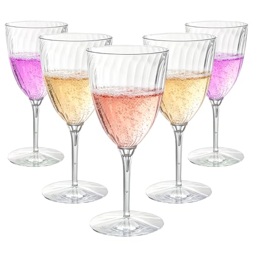 16 Pack 6oz Clear Champagne Flutes O20662