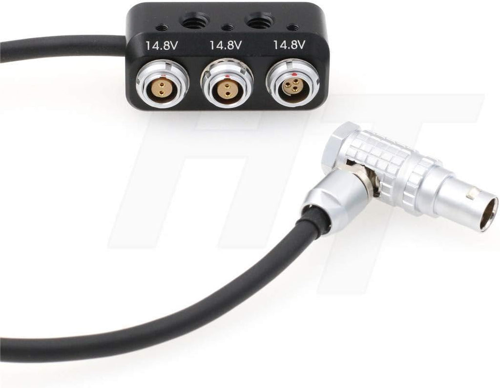 Alexa Mini Camera 7 Pin to Fischer 3 Pin and 0B 2 * 2pin Adapter Splitter Box H775172