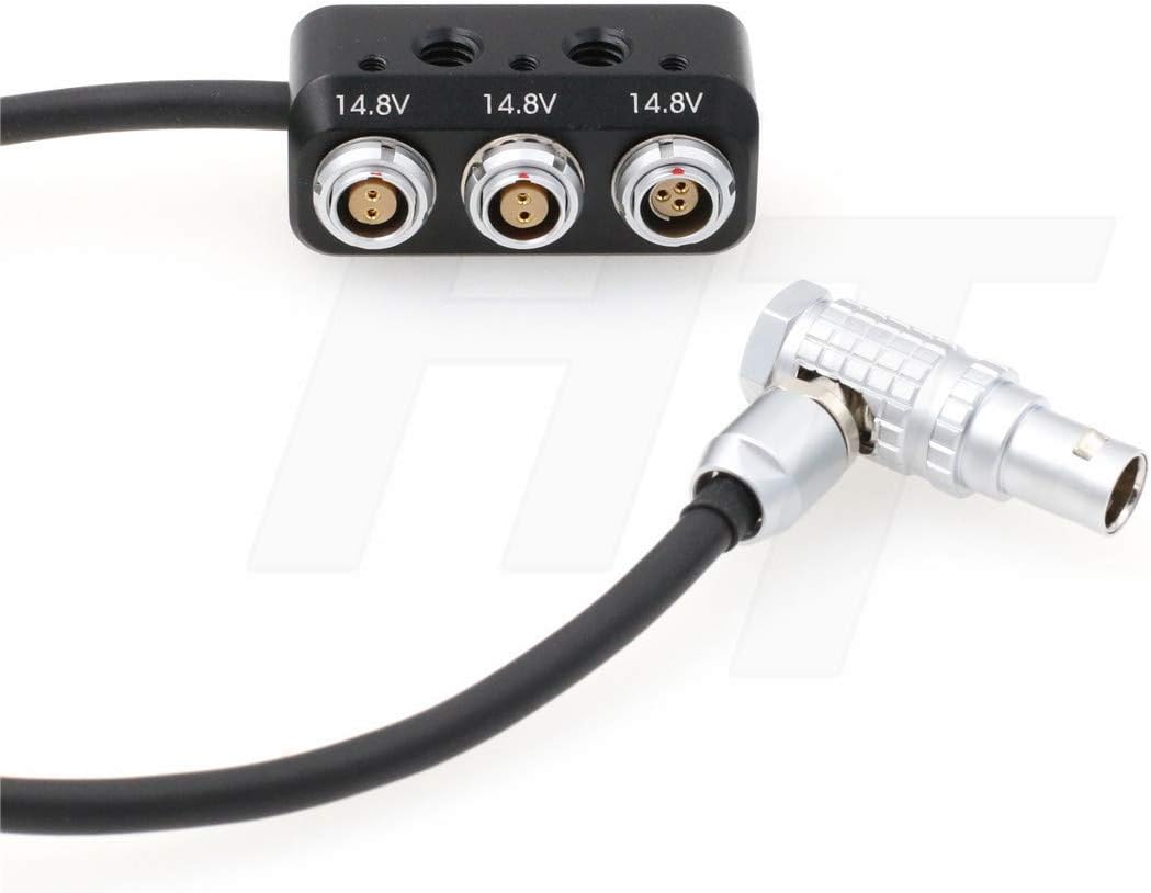 Alexa Mini Camera 7 Pin to Fischer 3 Pin and 0B 2 * 2pin Adapter Splitter Box H775172