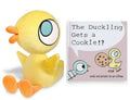 Yellow Duckling Plush and Book Set S944215
