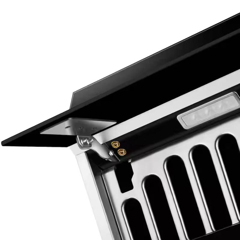 30 in. 850 CFM Under Cabinet or Wall Mount Range Hood with Push Button in Onyx Black I7973