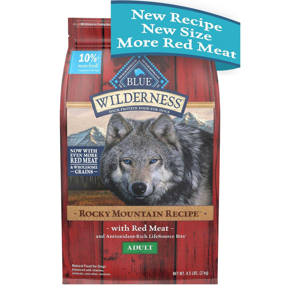 Blue Buffalo Wilderness Rocky Mountain Recipe Dog Food H9375