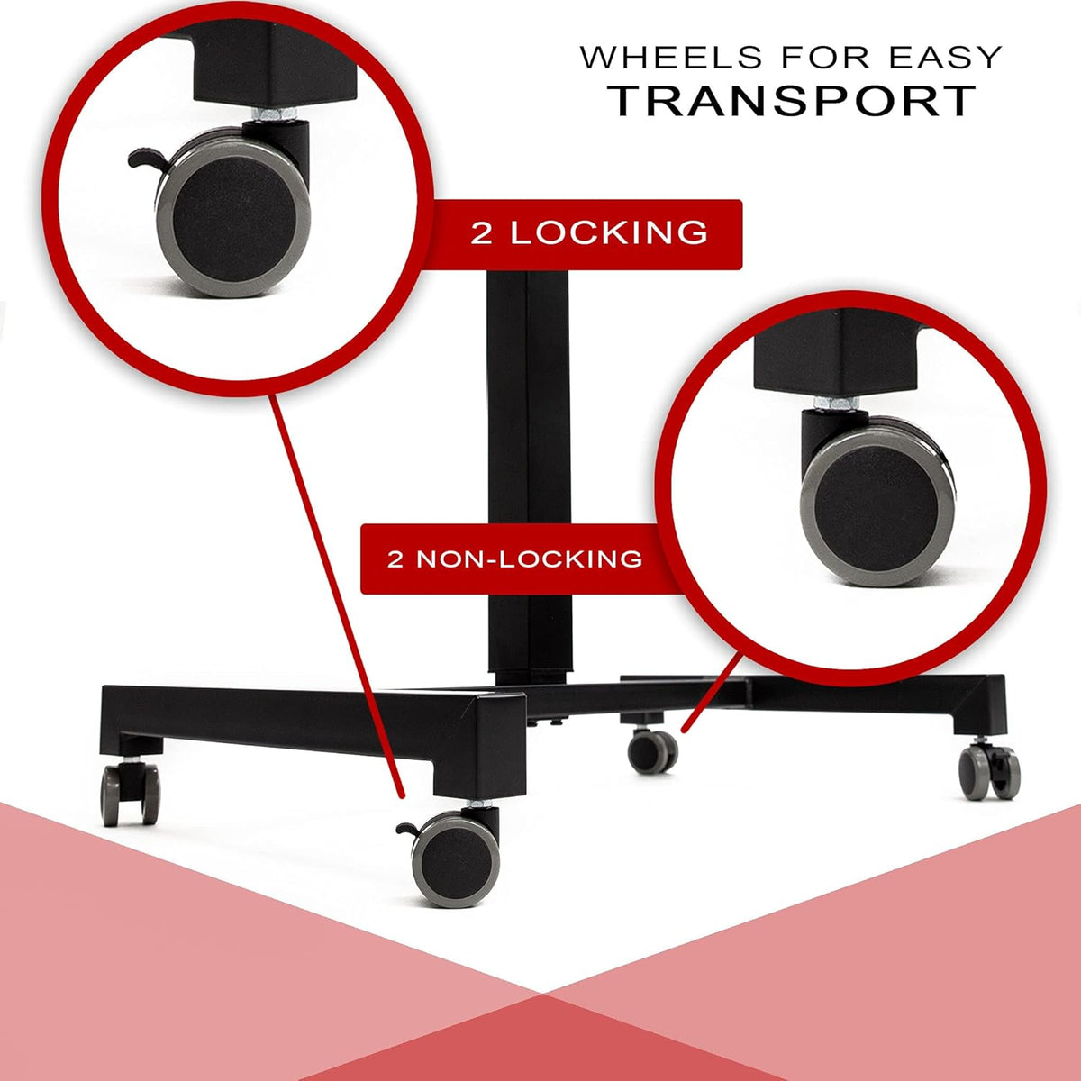 28 Inches Pneumatic Sit to Stand Desk F925450