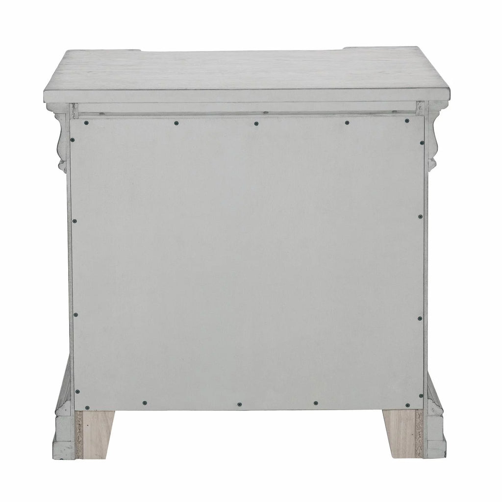 3 Drawer Wood Nightstand X91000