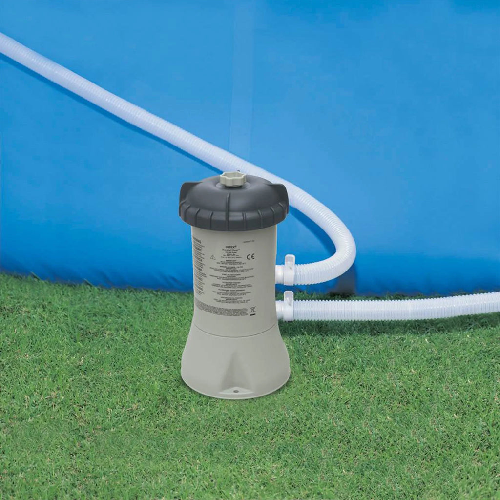 Metal Frame Swimming Pool with Filter Pump W66499