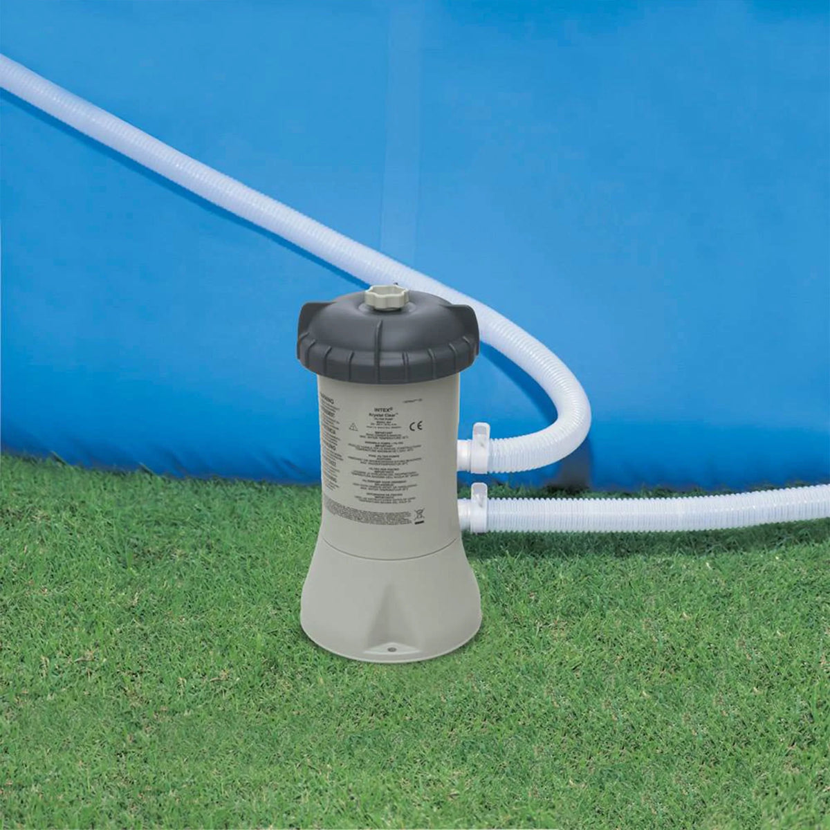 Metal Frame Swimming Pool with Filter Pump W66499
