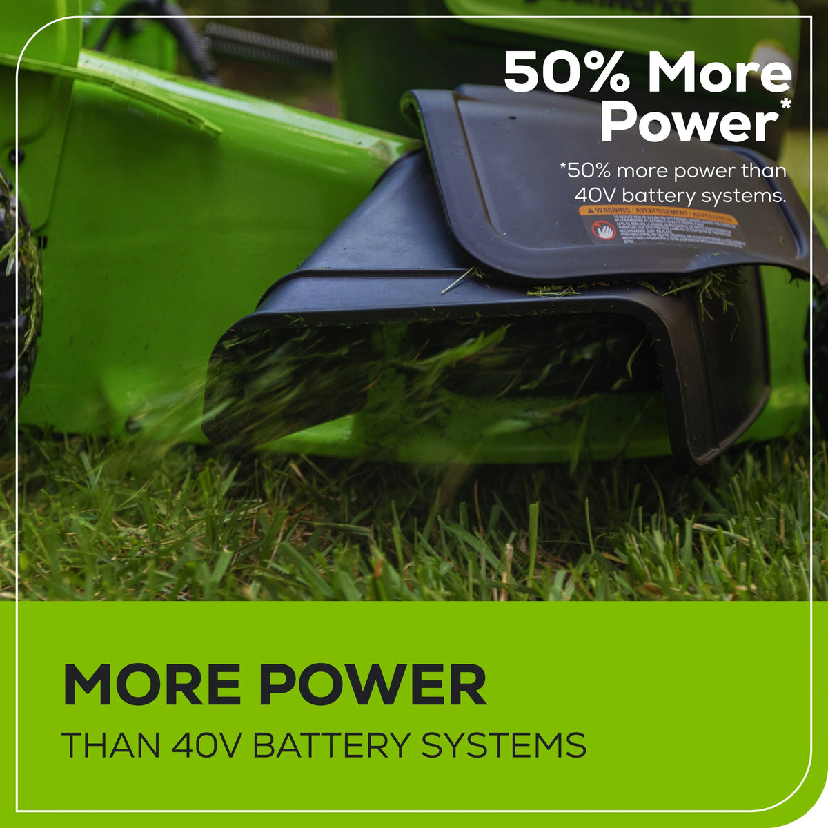 60V 21 Push Lawn Mower with Battery & Charger G99335