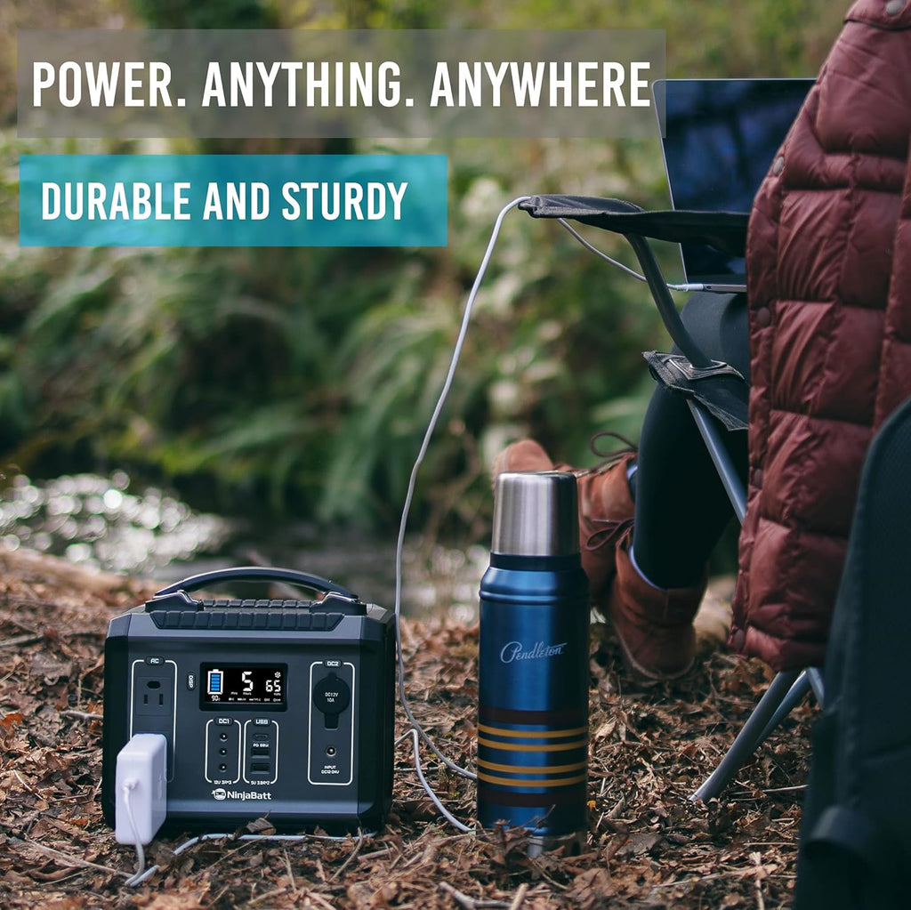 280Wh Portable Power Station with 110V/300W AC Outlets G35970