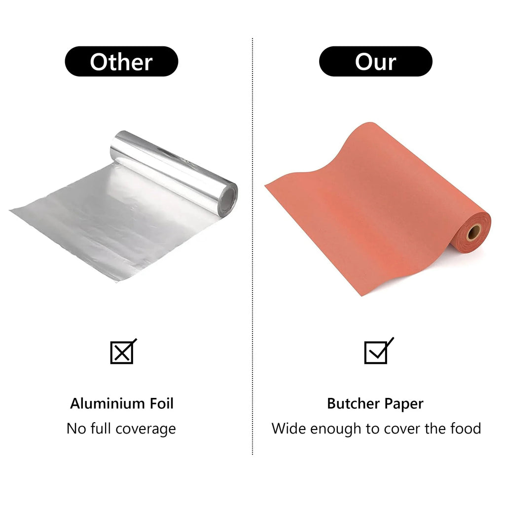 Heavy Duty Butcher Paper Roll 24 inch x 175 feet Food Grade Kraft Paper A298