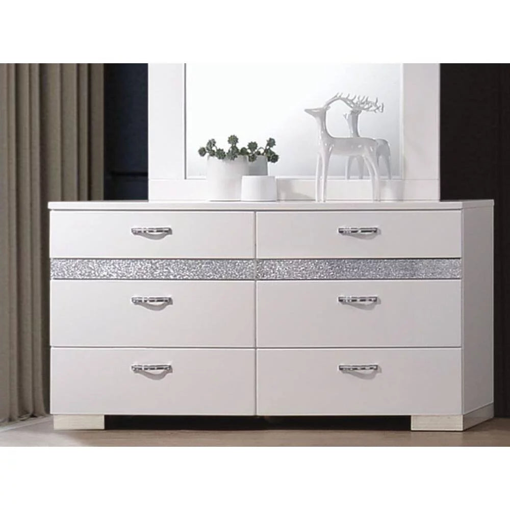 White High Gloss Dresser X98771