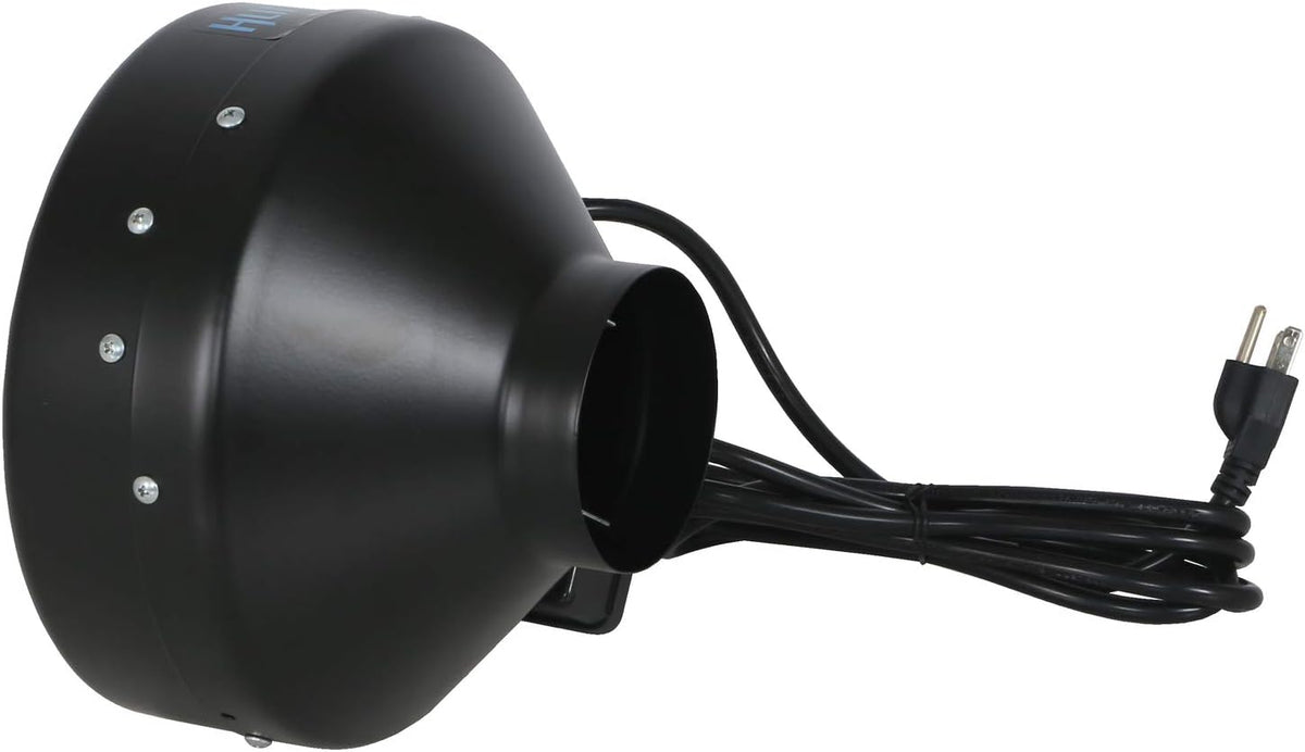 Inline Centrifugal Fan 171 CFM 4-Inch Black Q61587