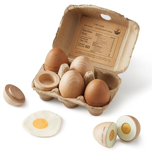 Organic 6PCS Wooden Play Food Set E933281