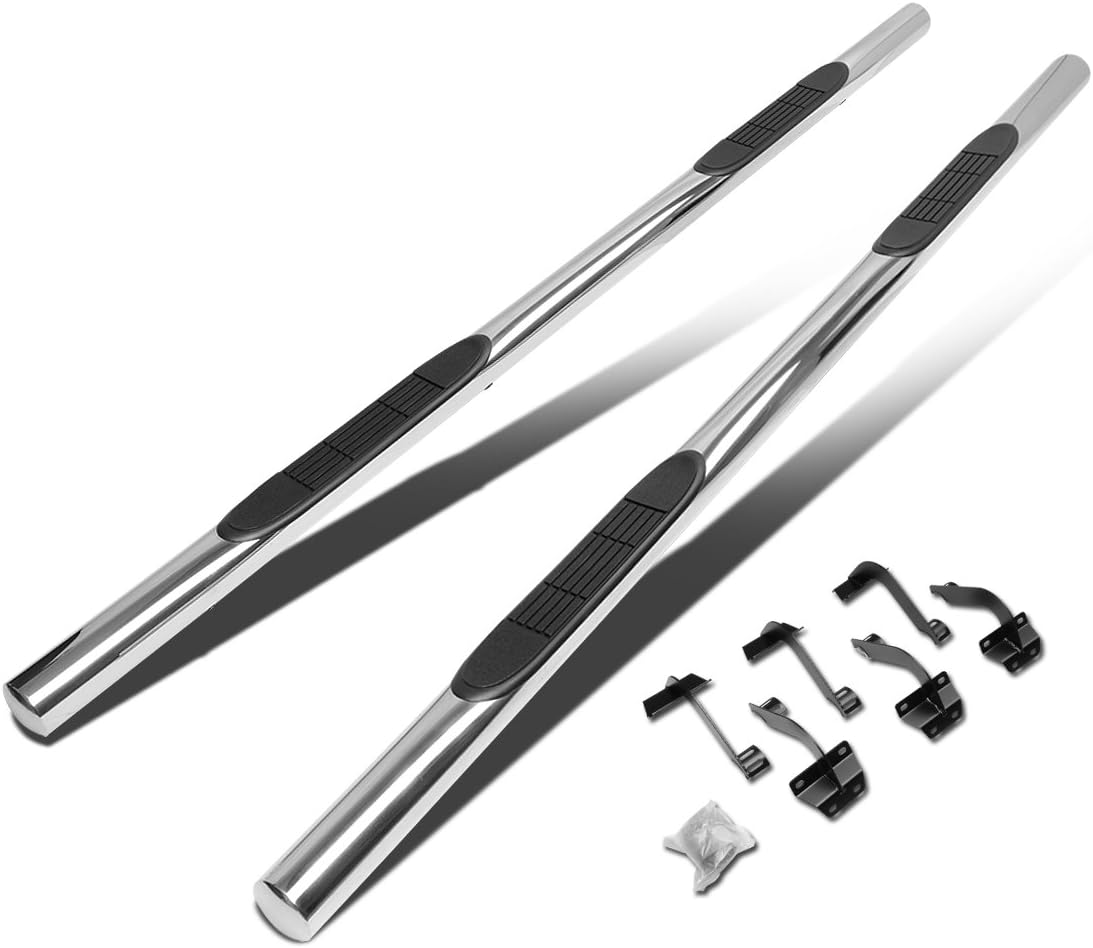3 Inches Stainless Steel Polished Chrome Side Step Nerf Bar Running Board W290770