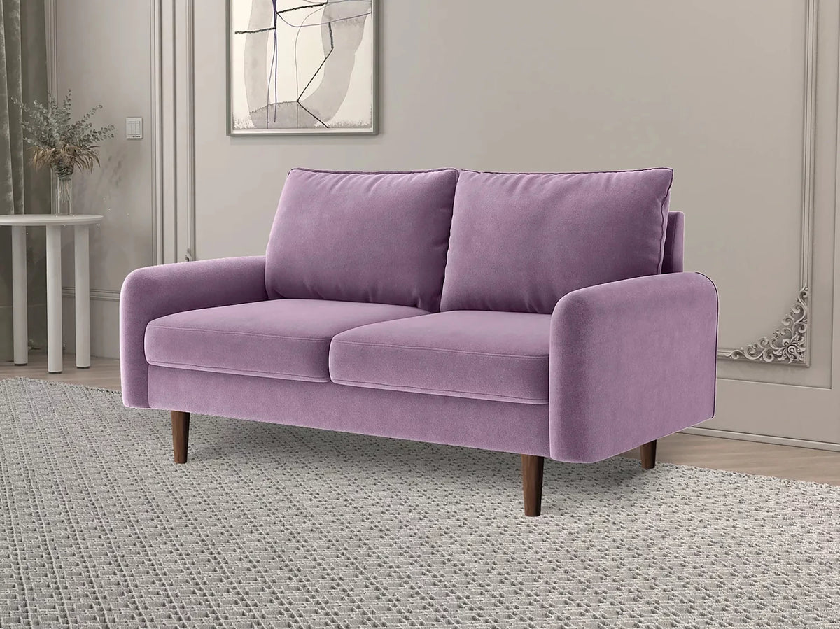 Lavender Pink Sectional Sofa T460