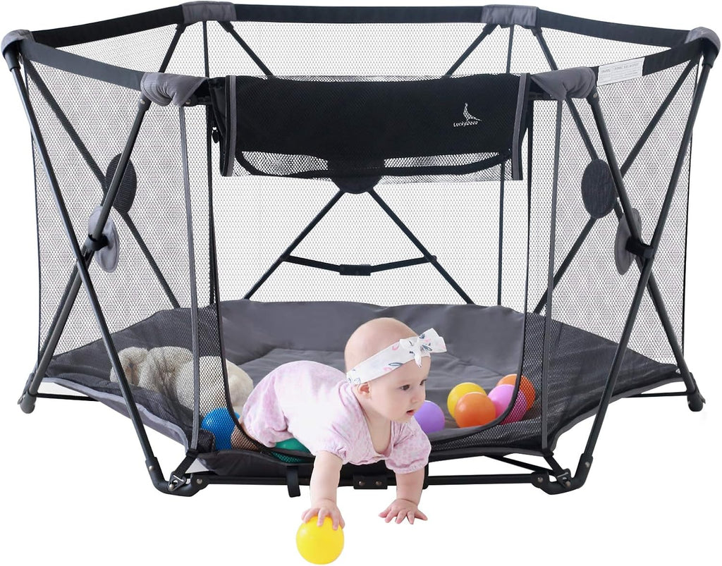 Portable Playpen with Carrying Bag, Foldable F253844