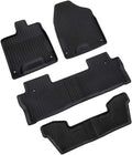 Black TPE Front Rear Floor Mats Liners V3164