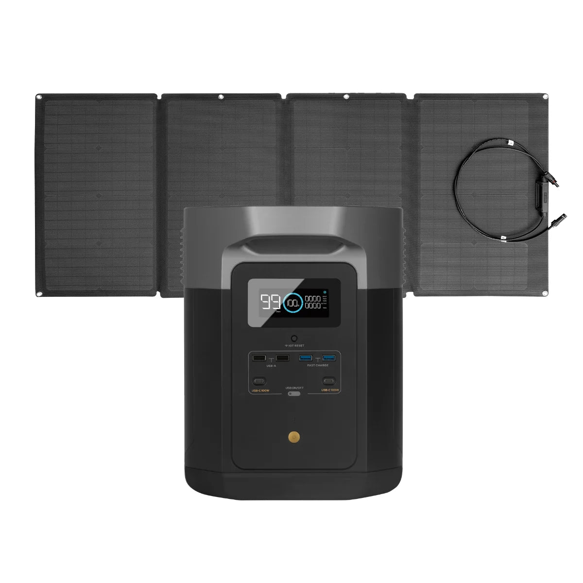 Portable Power Station and Portable Solar Panel V231