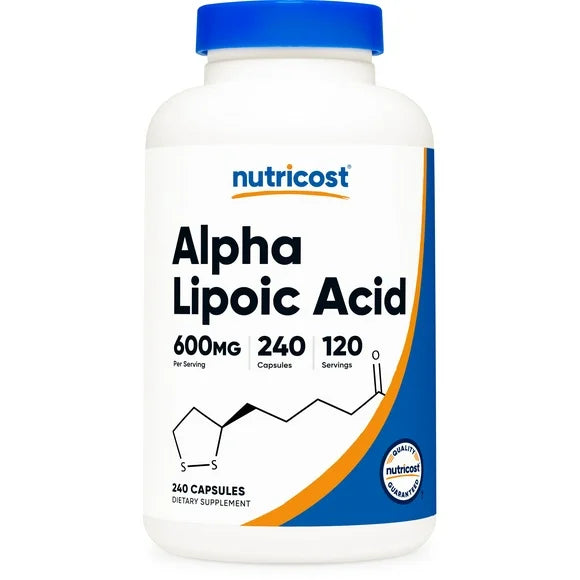 Alpha Lipoic Acid 300 mg 240 Capsules Q49282