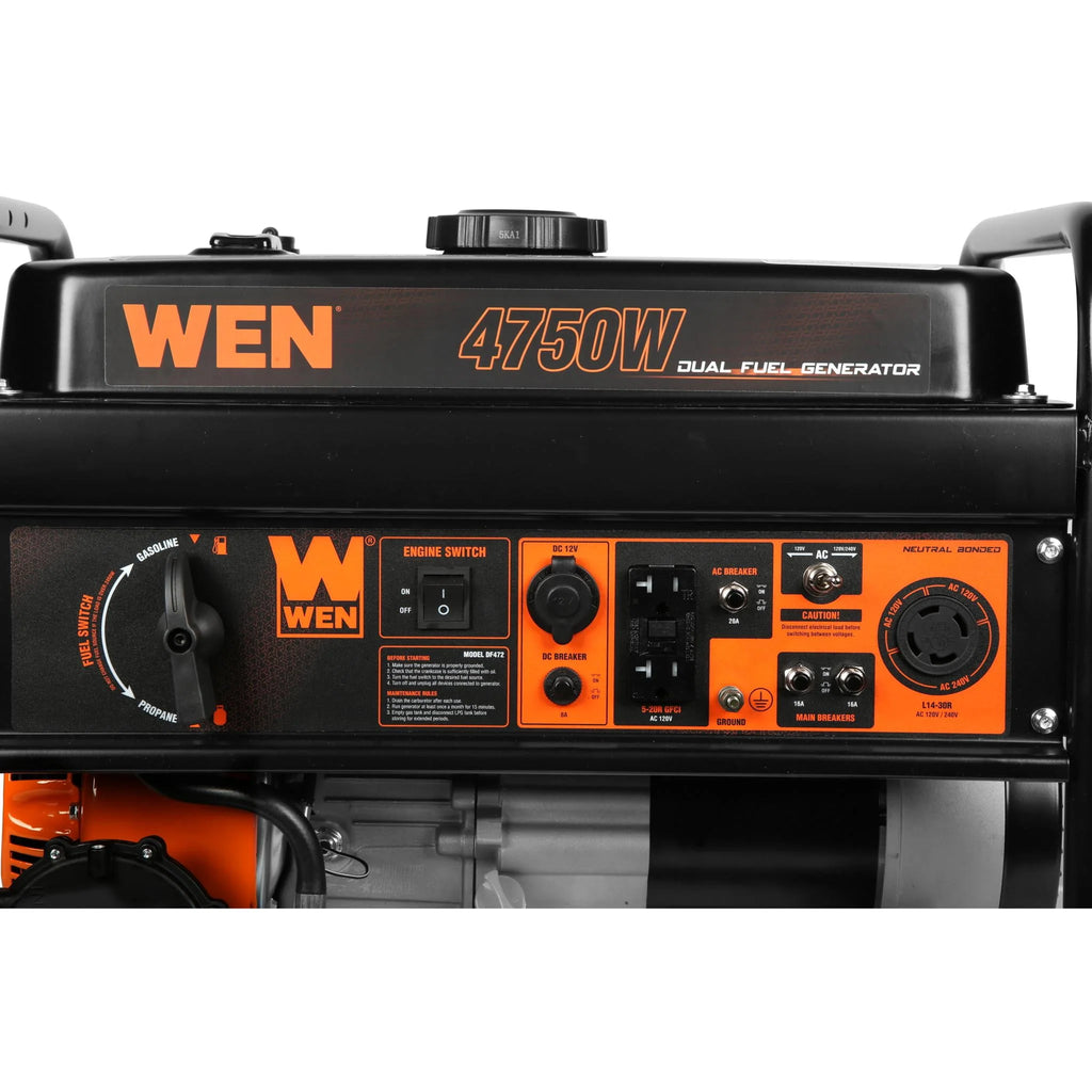 4750-Watt Dual Fuel Portable Generator X33254