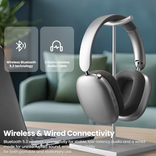 Wireless Over Ear Noise Canceling Bluetooth 5.3 Headphones X624085