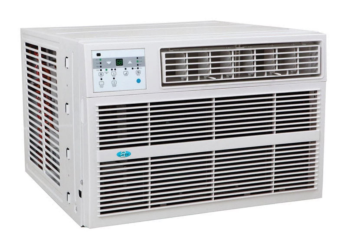 8,000 BTU Window Air Conditioner with Electric Heater J29070