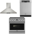 36 Electric Range, Range Hood and Dishwasher Y8798