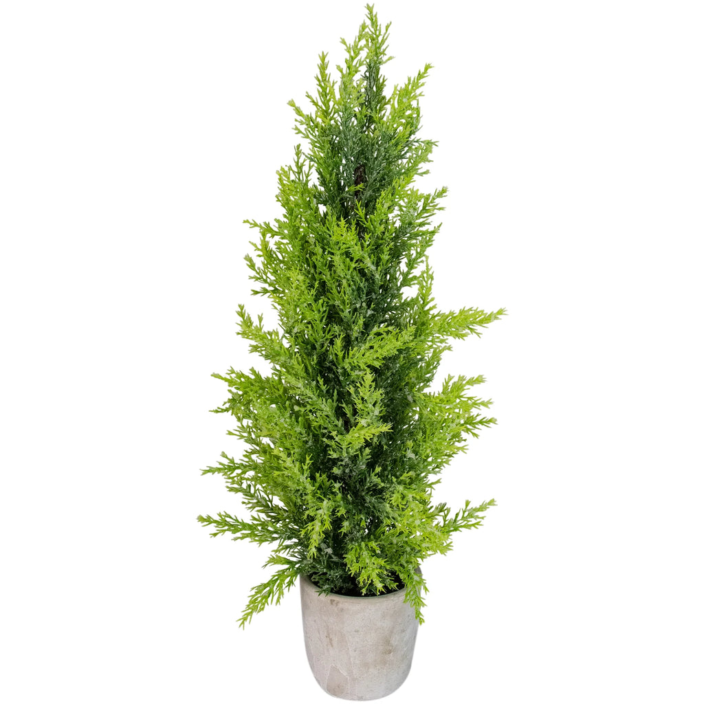 Frosted Cedar Artificial Christmas Tree L2093