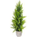 Frosted Cedar Artificial Christmas Tree L2093