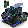 Under Desk Elliptical Leg Exerciser with Touch Screen and Remote Control K75743