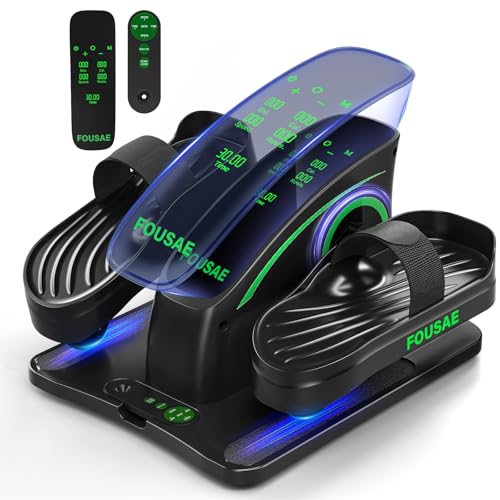 Under Desk Elliptical Leg Exerciser with Touch Screen and Remote Control K75743