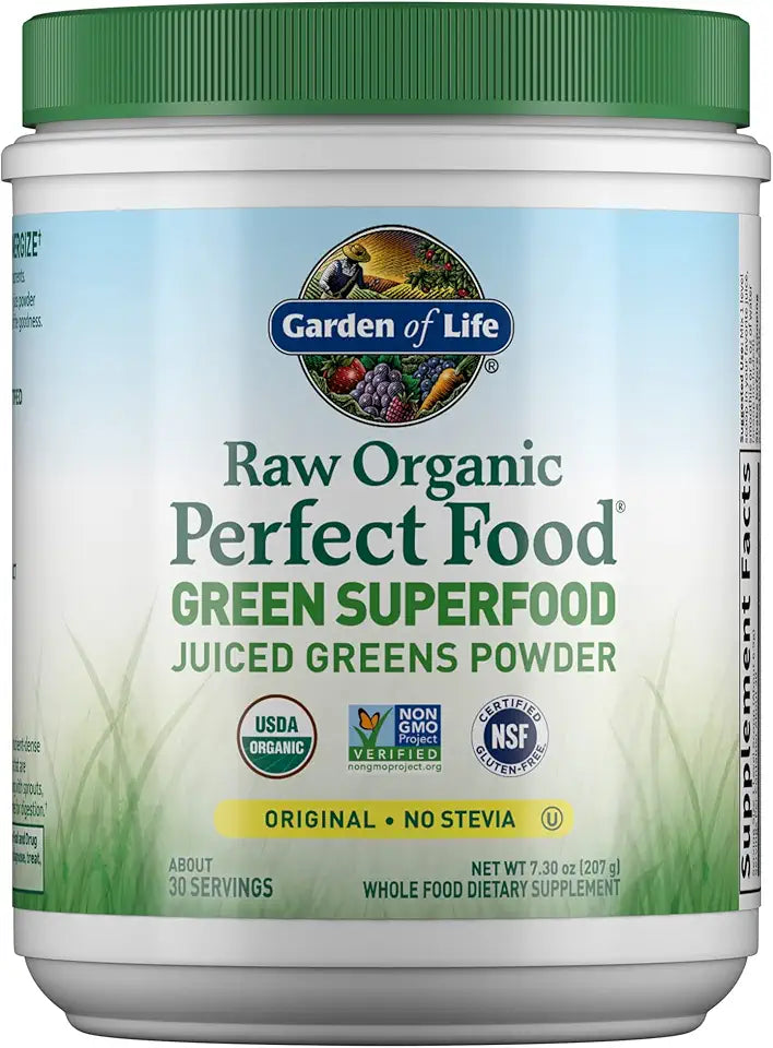 Organic Green Superfood Powder 30 Servings B346
