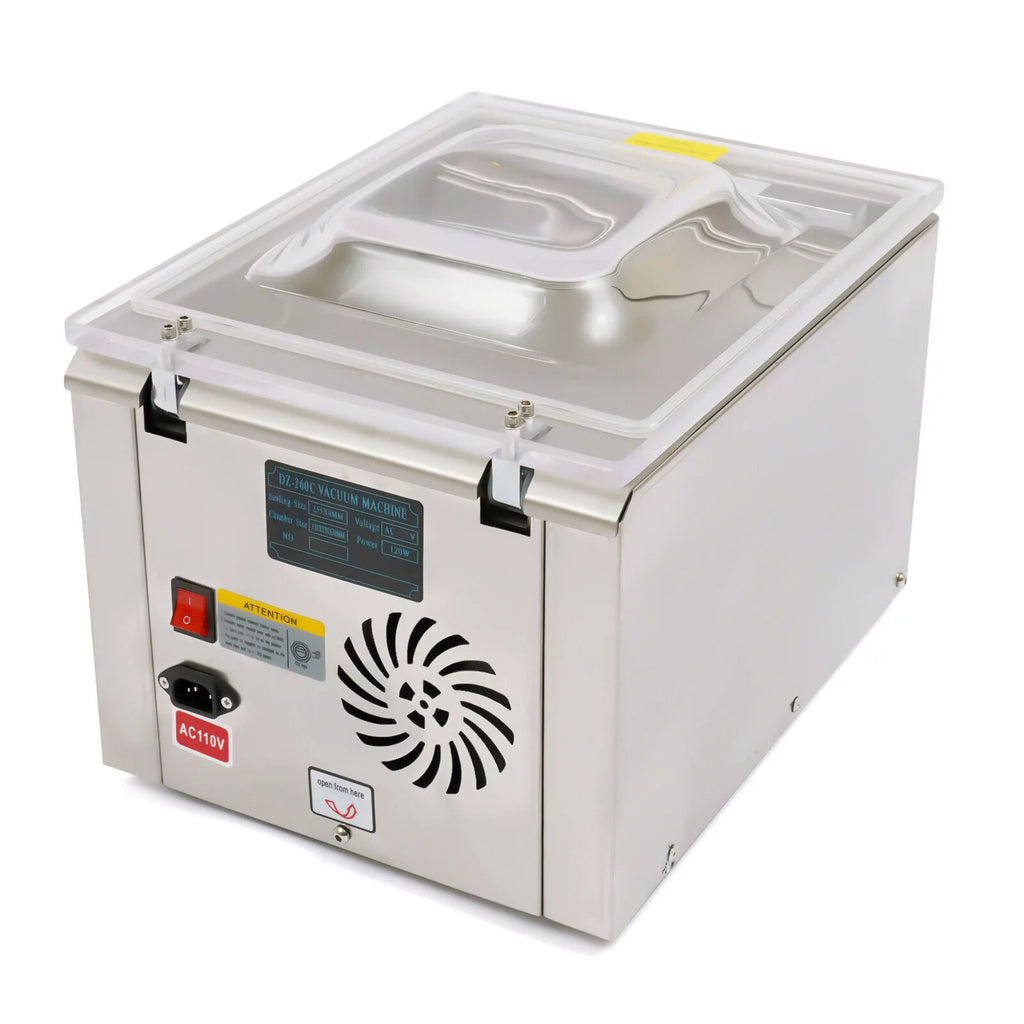 5.5L Commercial Tabletop Chamber Vacuum Sealer 120W 110V T296421