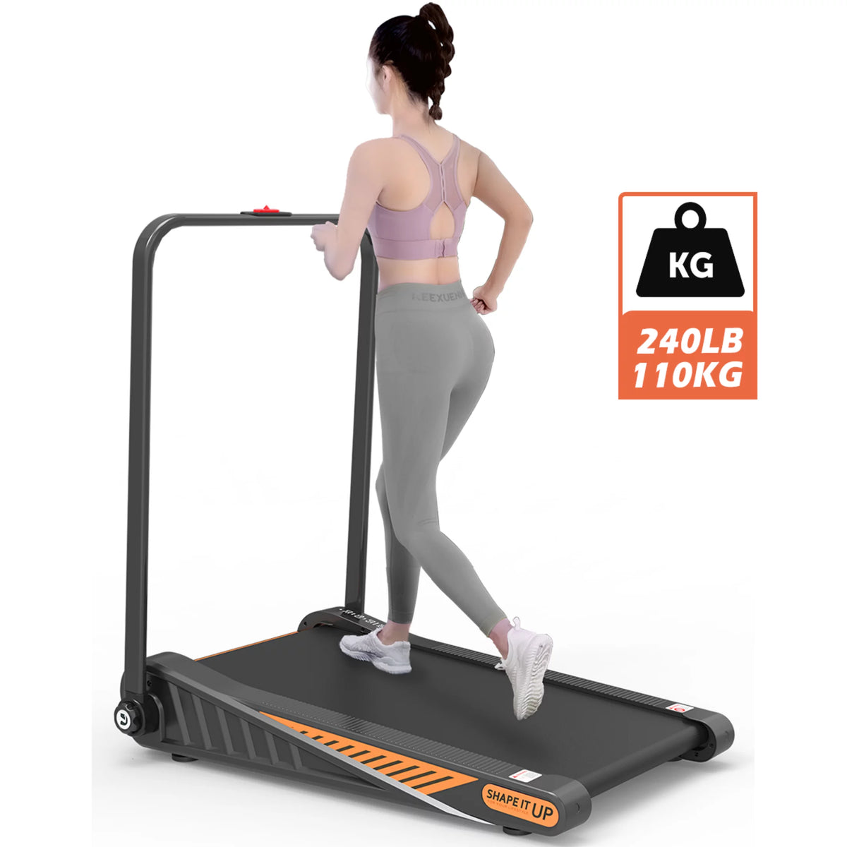 2 in 1 Folding Treadmill 280 lb Capacity I7303